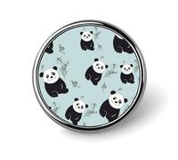 Round Brooches Dress Suit Accessories Lapel Pin Cute Sloth Vintage Brooch Gifts for Women Men Souvenir, Circular, Aluminum, aluminum alloy