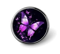 Round Brooches Dress Suit Accessories Lapel Pin Sand Dunes Vintage Brooch Gifts for Women Men Souvenir, Circular, Aluminum, aluminum alloy