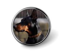 Round Brooches Dress Suit Accessories Lapel Pin World Map Vintage Brooch Gifts for Women Men Souvenir, Circular, Aluminum, aluminum alloy