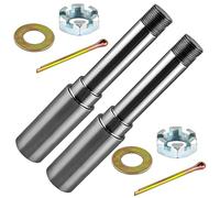 Round BT8 Trailer Spindle Fits 2,000 lbs Axles, 1-1/4" Thread Size Spindle for Heavy-Duty Trailers,Trailer Axle Spindle, Boat Trailer Spindle, RV Trailer Spindle
