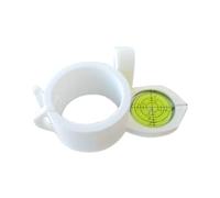 Round Bubble Level | Horizontal Measuring Leveler Layout - Tiny Level Attachment | for Woodworking, Camera, Turntable, Tripod, Wall, Mural, Picture, Balancing Frame, RV, Trailer, Construction