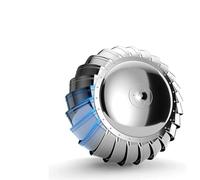 Round Bull Nosed Wall Vent Outlet,Nosed Vent Outle Non Power Chimney Cowl Attic Air Vent Outlet Ventilating Fan,No Deformation(Size:20cm)