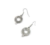 Round Cabochon Base Blank 12mm Ear Hooks Earring Supply Jewelry Making Charms Y0YS2