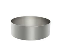 Round Cake Mold - Stainless Steel Mousse Ring, Multipurpose Decorating Baking Tool, Smooth Edges for Clean Release, Reusable and Dishwasher Safe | With Use of Bo