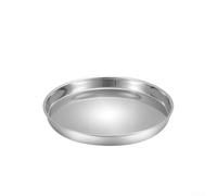 Round Cake Pan Made from 201 Stainless Steel for Oven Baking, Mirror Finished Ensures Easy Food Release, Multiple Size Options from 16CM to 34CM (A16CM)
