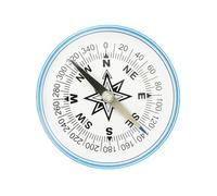 Round Camping Survival Compasses 100mm Large Pocket Kids for Hiking Outdoor Navigation Tool Outdoor Climbing Compasses