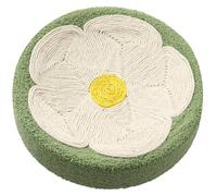 Round Cat Scratcher, 15 Inch Cat Scratcher Bowl, 2 in 1 Cute Flower Sisal Scratch Lounge for Kitty Kitten Sleeping