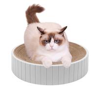 Round Cat Scratching Board | Corrugated Notepad Wear-resistant for Kitten Training Toy,Cat Scratching Pad with Scratch-Resistant Textures to Prevent Scratching