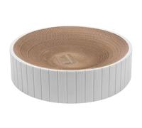 Round Cat Scratching Board - Reversible Cat Lounge Bed, Durable Furniture Protection, Interactive Scratching , Comfortable Rest Area for Pets | Fun Lounge Scratcher Prevents Furniture Damage