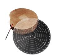 Round Center Finder Compass Drawing Maker, Wood Turning Lathe Tools Accessories Woodworking Circle Tool for Wood Lathe (30cm)
