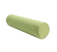 Round Cervical Roll Cylinder Bolster Pillow with Removable Washable Cover, Cylindrical Pillow,Body Pillow Designed for Head,Neck,Back,and Legs Support,Ergonomically Designed(Green,8x28in/20x70cm)