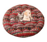Round Chair Cush 65/70cm Diameter Seat Pad Thick P Seating for Indoor & Outdoor Use table Floor Pillow Chair Pad (K10 65x9cm)