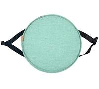 Round Chair Cushion - Anti-Slip Seat Pads for Stools & Kitchen Chairs 30cm-45cm Ties Included Pack of 1/2/4 Stylish Green Dot-A Perfect for Comfort & Style
