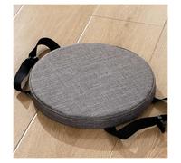 Round Chair Cushion Non Slip Chair Seat Pads For Home Kitchen Dinning Patio Chairs Balcony Office Diameter 28/30/35/40/45/50cm Comfy/Thick/Detachable(Smoky grey,35cm)