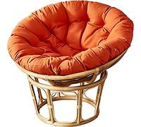Round Chair Cushions for Papasan, Thick Overstuffed Pads for Hammocks and Swing Seats, Comfortable Cushion for Outdoor Hanging Egg Seats