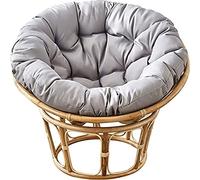 Round Chair Cushions for Papasan, Thick Overstuffed Pads for Hammocks and Swing Seats, Comfortable Cushion for Outdoor Hanging Egg Seats
