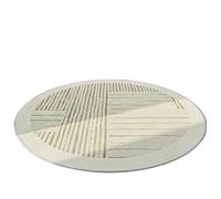 Round Chair Mat Carpet for Office Computer Swivel, Soundproof & Dirty-Resistant Floor Protector for Study Bedroom Rocking Table(02,80x80cm)