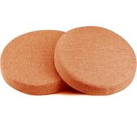 Round Chair2Pack 50cm Memory Foam Seat Pads RemovableCovers for Dining Room Kitchen Garden Office table &