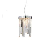 Round Chandelier,E14 Luxury Duplex Stairs Ceiling Lights Fixtures Elegant Crystal Pendant Lighting for Living Room Hotel Long Stairs-Silver * 32cm)