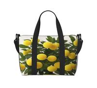 (Round Chrysanthemums) Waterproof Lightweight Hand Travel Bag - Large Carry-On for 3-5 Day Trips | Air Travel, Sports, Weekend Use | Men & Women (1-Pack)