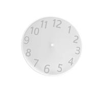 Round Clock Silicone Molds Professional Epoxy Resin Silicone Molds for Making Wall/Desk Clock Gypsum Ornament Oversized Call Elastomer Cast