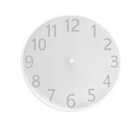 Round Clock Silicone Molds Temperature Resistant Food Safe Silicone for Making Wall/Desk Clock Resin Art Glass Effect Cast
