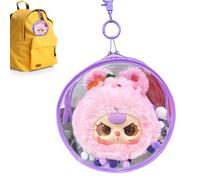 Round Collection Doll Display Bags | Doll Collection Round Storage Bag | Multi-Functional Doll Organizer Chain Bag for Figurine, Statue, Toys, Cosmetics, Stationary