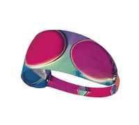 Round Color Palette Elastic Sports Headband, Unisex Headband, Wicks Moisture and Eliminates Excess Sweat, Suitable for Sports Such As Football, Running and Yoga, Etc.