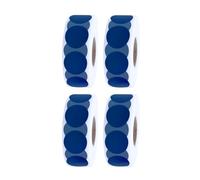 Round Colored Stickers,WINCUR High Visibility Removable Sticky Dots Color Coding Labels,Effortless to Write On Colored Dot Stickers,for Classroom,Yard Sale-1000PCS,4 Volume Package(Navy Blue 0.51")