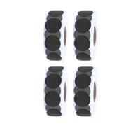 Round Colored Stickers,WINCUR High Visibility Removable Sticky Dots Color Coding Labels,Effortless to Write On Colored Dot Stickers,for Classroom,Yard Sale-1000PCS/Roll,4 Volume Package(Black 0.51")