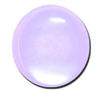 Round Coloured Domed Shank Buttons - 4 Sizes - 7 Colours in The Range Lilac - 15mm Wide (24L) x 10 Buttons