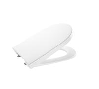 Roca A801D20001 The Gap Round Compact Toilet Seat and Lid, White