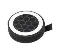 Round Composite Air Filter Element for PVC Pipe Ventilation Systems - for HEPA + Activated Carbon Smoke & Removal Filter(70MM)