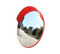 Round Convex Mirror,Adjustable Angle,Outdoor Curved Safety Mirror,Wide Angle Clear View for Garage Home Parking Factory Office(60cm)