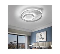 (Round, Cool White) Modern LED Ceiling Light Chandelier Lamp