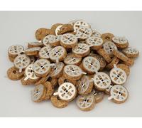 Round Cork Floats for Greek Orthodox Wicks Vigil Oil Lamps | Floating Candles | Home Altar | Prayer Corner (30)