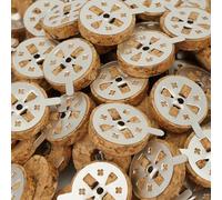 Round Cork Floats for Greek Orthodox Wicks Vigil Oil Lamps | Floating Candles | Home Altar | Prayer Corner (100)