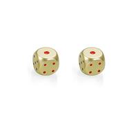 Round Corner Boutiques Game Dices Colorful Aluminum Alloys Metal Easyly Grip Panel Functions Professional Table Game