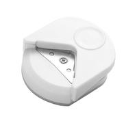 Round Corner Punch - 4mm Edge Radius | Portable Craft Paper Cutter for Scrapbooking, Cardmaking, Photos, Laminates, Journals, Business Cards, DIY Art Projects, Home Or Office Use