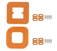 Round Corner Radius Template 4 in 1 High Accuracy Router Bit Template for Woodworking Resin Board