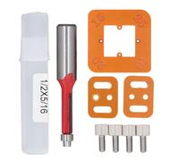 Round Corner Radius Template R10 R15 R20 R25 Woodworking Hobbyists Craftsman Router Bit Storage Box