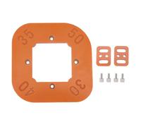 Round Corner Radius Template R30 R35 R40 R50 Precise Positioning Slotting Router Radius Jig for Woodworking Sturdy Phenolic Plastic