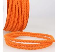 Round Cotton Cord Orange - per metre