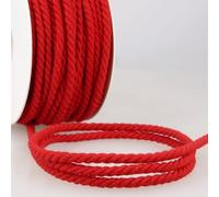 Round Cotton Cord Red - per metre