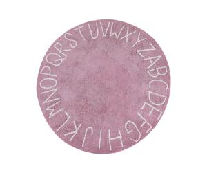 Round Cotton Kids Area Rug ø 120 cm Pink VURGUN