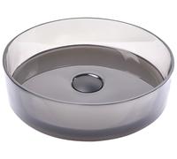 Round Countertop Basin 360 mm Black TOLOSA