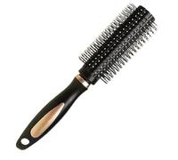 Round Curling Hair Brush for Woman,Professional Styling Tool for Smooth | Brush for Blow Drying Styling, At-Home Hairstyling Tool, Radial Vent Brush for Creating and Smoothing Curly or Wavy Hair
