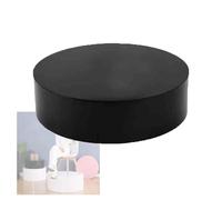 Round Cylinder Display Pedestal Stand,Mannequins Display Platform Base,No Assembly Required,for Modeling Wedding Dresses Collectibles Bags and Shoes,440 Lbs Loading(Black,40x30cm/15.7x11.8inch)
