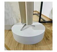 Round Cylinder Pedestal Stands - Sturdy and Elegant for Wedding Decor, Art Exhibitions, Centerpieces, and Event Decorations