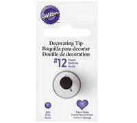 Round Decorating Piping Tip #12 - Quantity of 2